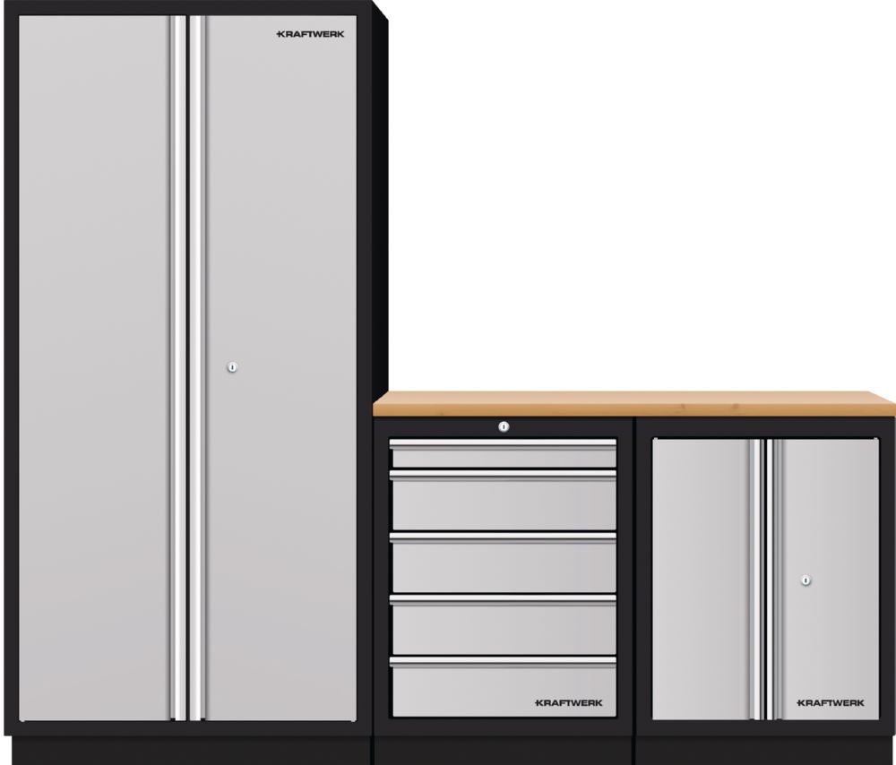 Produktbild Kraftwerk MOBILIO 3er Standard Kombi Buche Multiplex