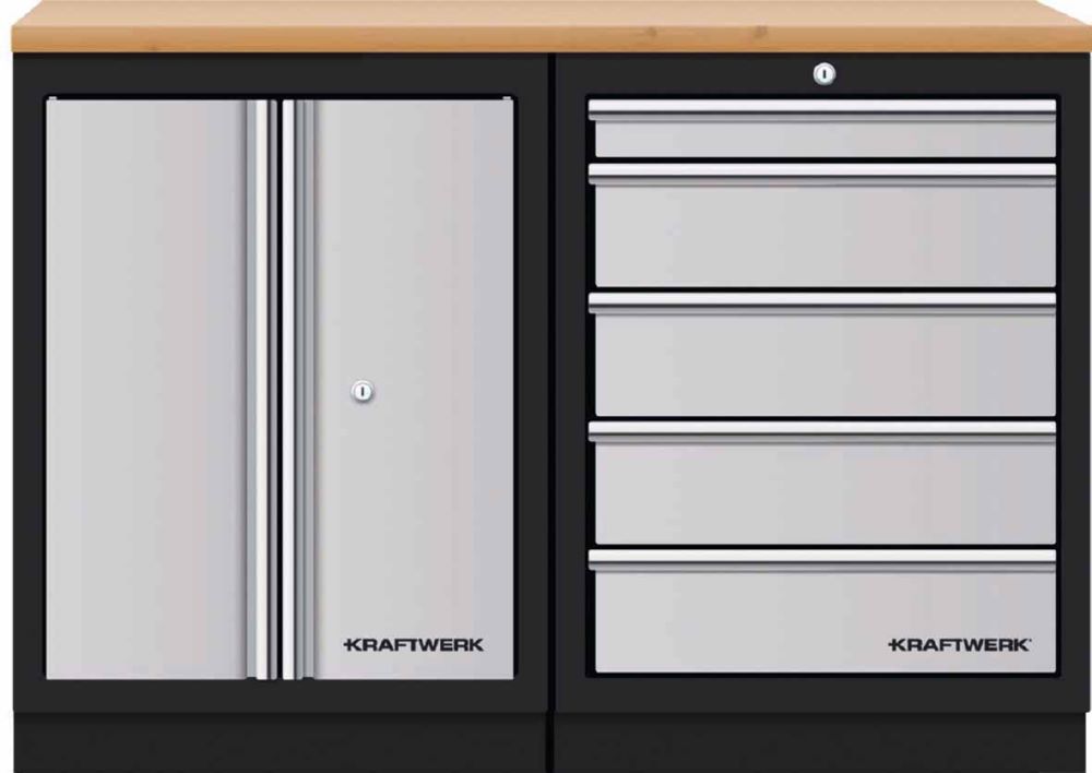 Produktbild Kraftwerk MOBILIO 2er Standard Kombi Buche Multiplex