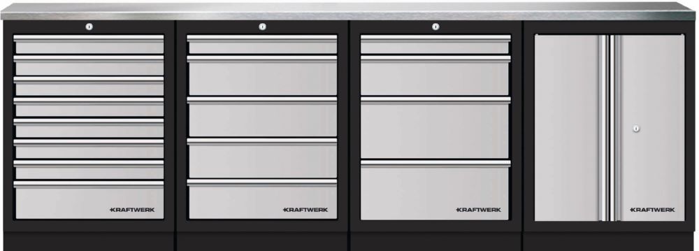Produktbild Kraftwerk MOBILIO 4er Standard Kombi Edelstahl 430