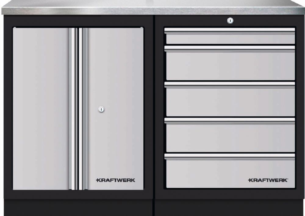 Produktbild Kraftwerk MOBILIO 2er Standard Kombi Edelstahl 430