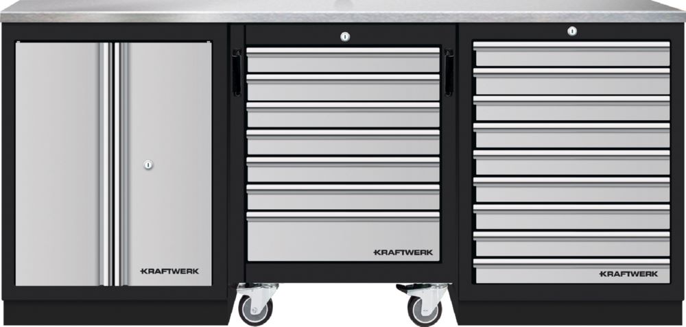 Produktbild Kraftwerk MOBILIO 3er Standard Kombi Edelstahl 430
