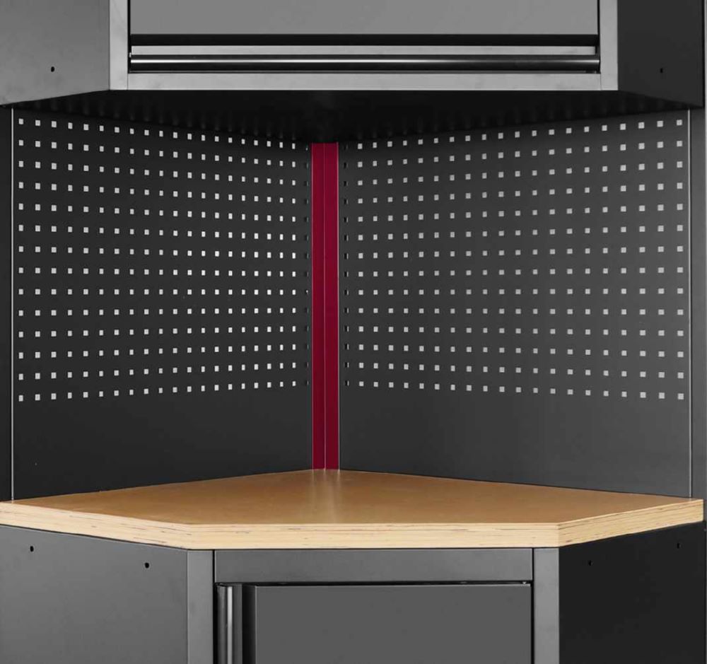 Produktbild MOBILIO black Verbindungsstück aussen für Vierkant-Lochwand bild 3