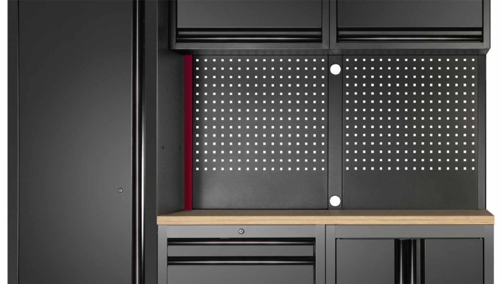 Produktbild MOBILIO Black Verbindungsstück für Vierkant Lochwände bild 2