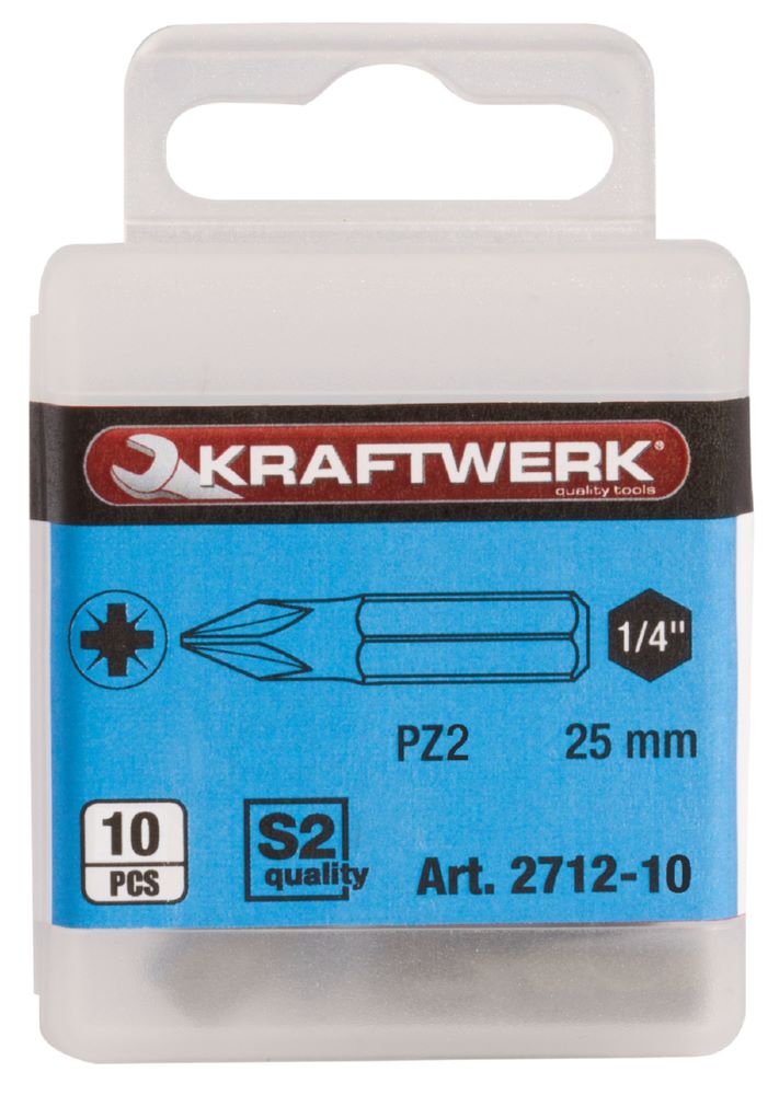 Produktbild Kraftwerk Pozidriv Bit 25 mm PZ2 1/4 Zoll