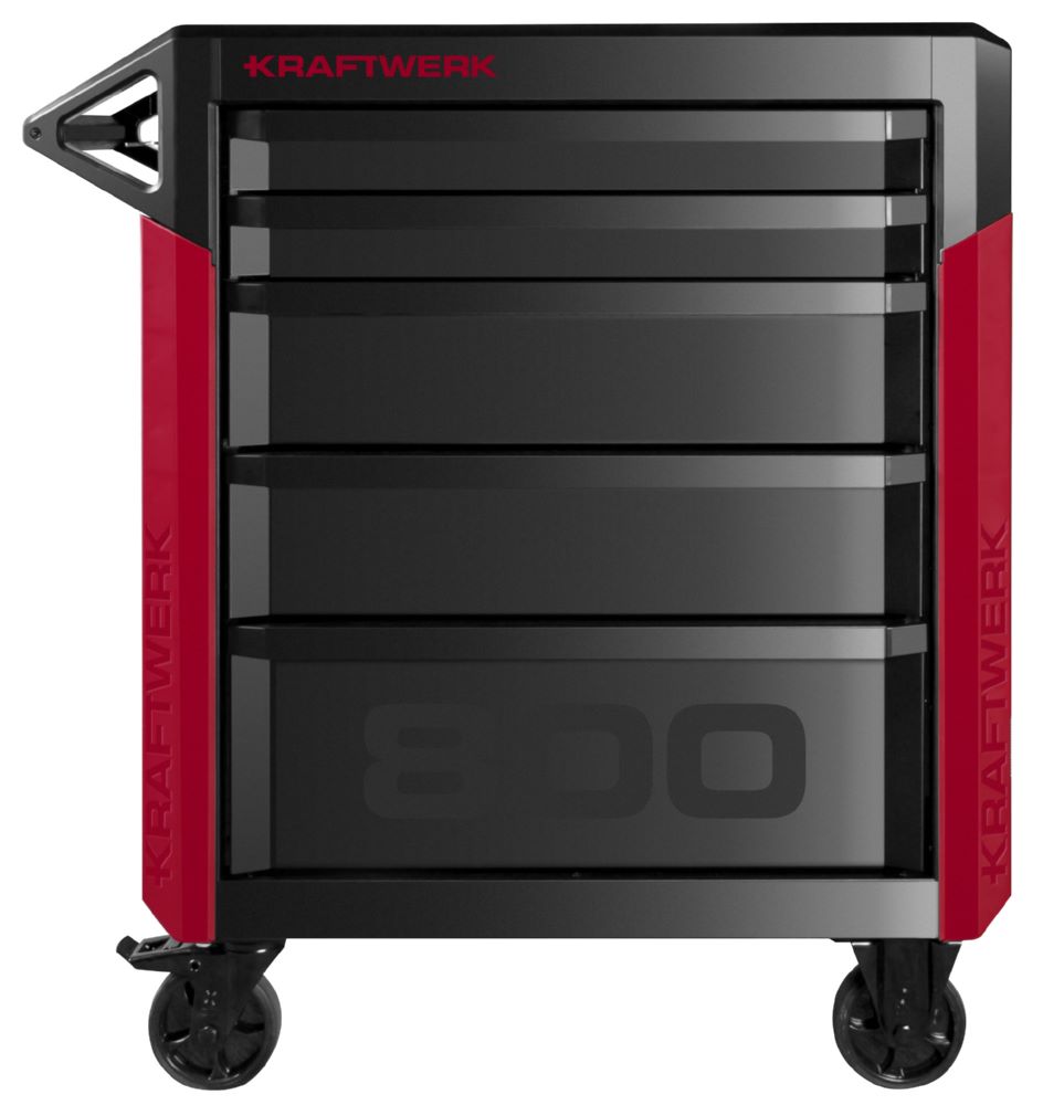 Produktbild Kraftwerk PRO LINE Werkstattwagen PT800 5 Schubladen bild 2