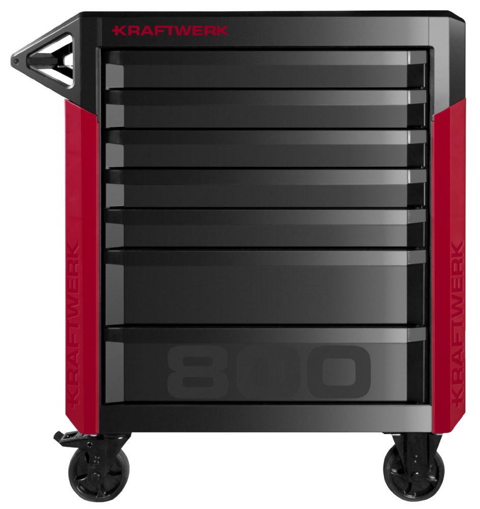 Produktbild Kraftwerk PRO LINE Werkstattwagen PT800 mit 7 Schubladen bild 5