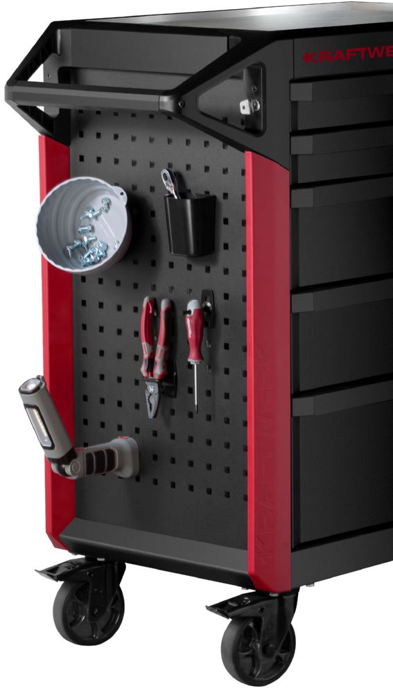 Produktbild Kraftwerk PRO LINE Werkstattwagen PT800 mit 7 Schubladen bild 9