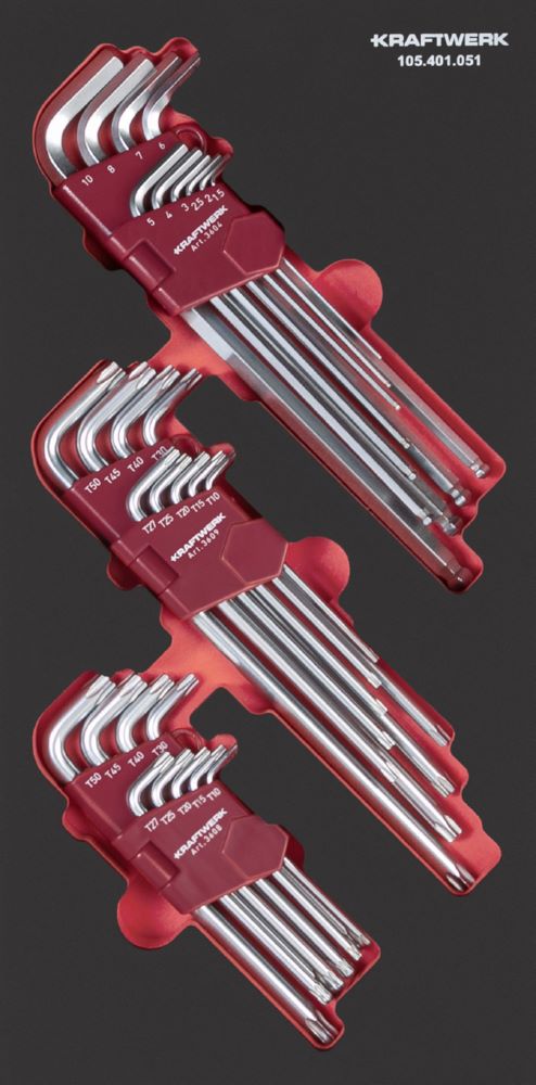 Produktbild Kraftwerk PRO LINE EVA3 Winkelstiftschüssel-Satz 20 x 40 28 Teile