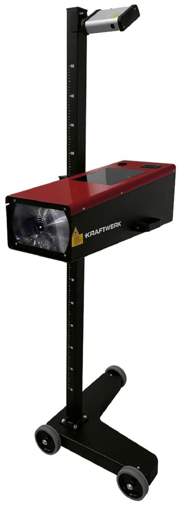 Produktbild Kraftwerk Scheinwerfereinstellgerät Höhe 1700 mm