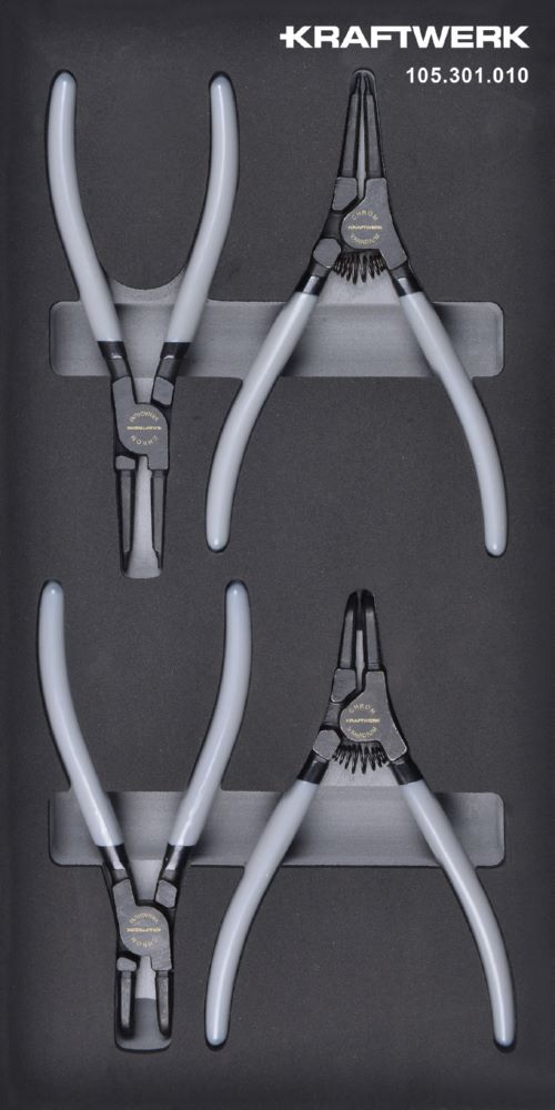 Produktbild Kraftwerk Sicherungsringzangen 4 teilig