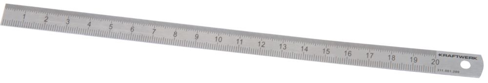 Produktbild Kraftwerk Stahlbandmass 200 mm biegsam