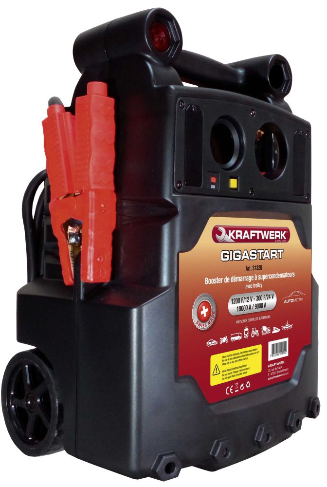 Produktbild Kraftwerk Start Booster GigaStart 12/24V