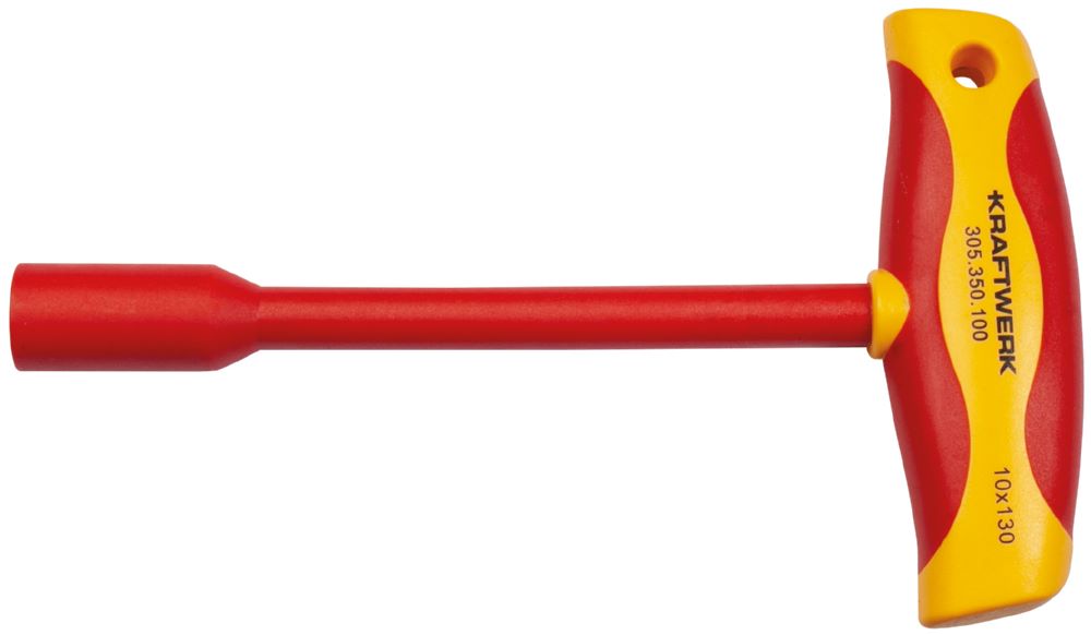 Produktbild Kraftwerk Steckschlüssel T-Griff Schraubendreher 10 mm VDE