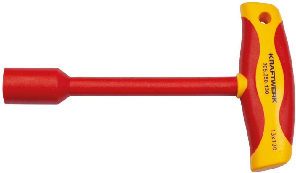 Produktbild Kraftwerk Steckschlüssel T-Griff Schraubendreher 13 mm VDE