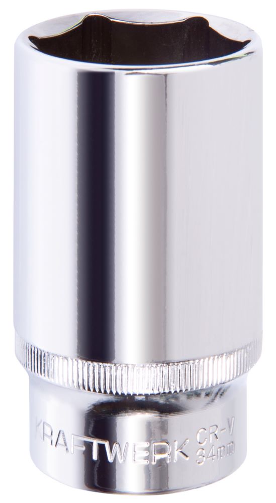 Produktbild Kraftwerk Steckschlüssel 6 kant 34 mm 1/2 Zoll