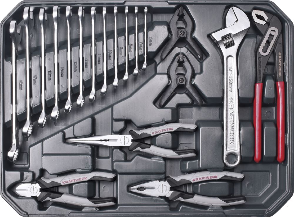 Produktbild KRAFTWERK Steckschlüsselsatz Basic 1/4 Zoll und 1/2 Zoll 266 Teile bild 5