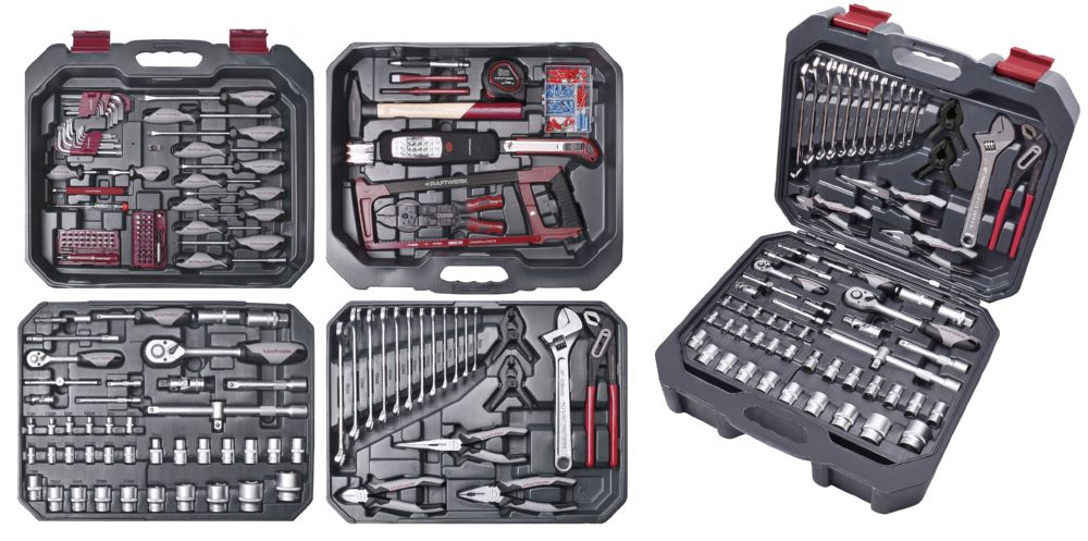 Produktbild KRAFTWERK Steckschlüsselsatz Basic 1/4 Zoll und 1/2 Zoll 266 Teile bild 6