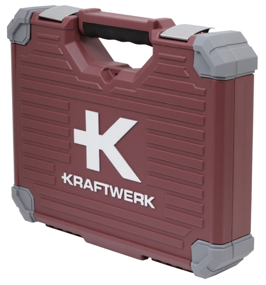 Produktbild Kraftwerk Steckschlüssel Satz 1/4 Zoll 44 teilig im Koffer bild 7