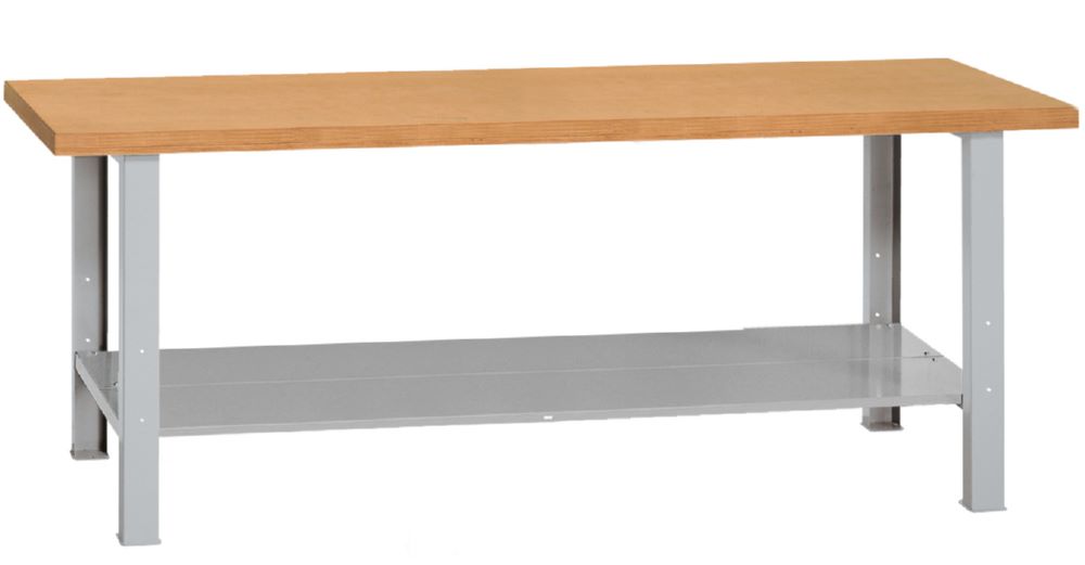 Produktbild Kraftwerk Werkbank mit Bodenblech 2000 x 840 x 700 mm