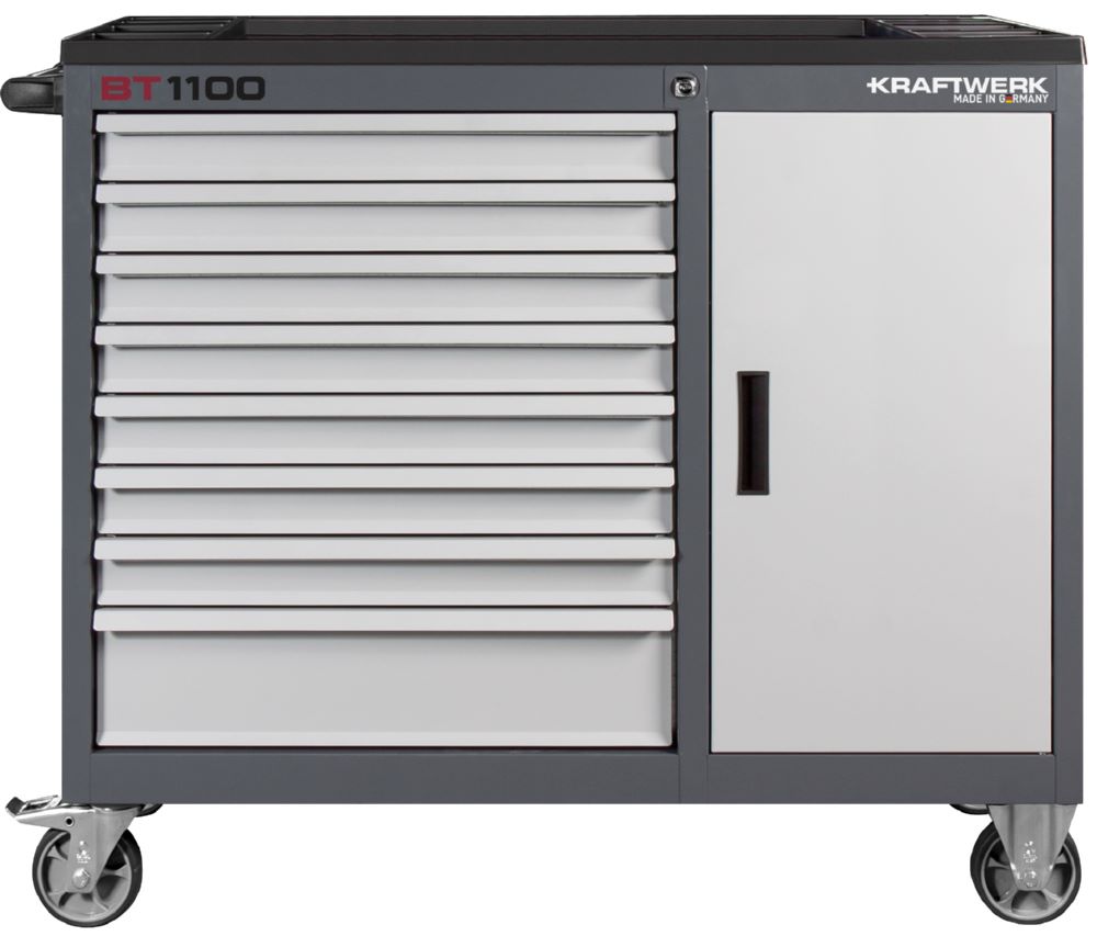 Produktbild Kraftwerk Werkstattwagen BT1100 mit 8 Schubladen und 1 Schrank bild 2