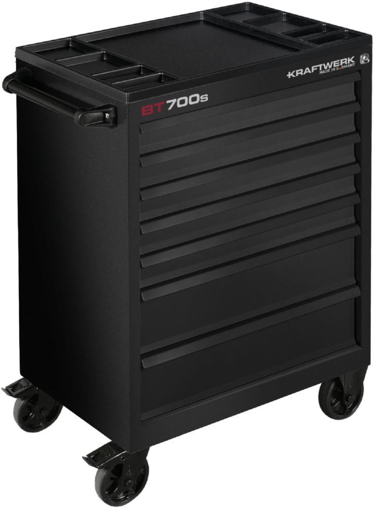 Produktbild Kraftwerk Werkstattwagen BT700s mit 7 Schubladen schwarz