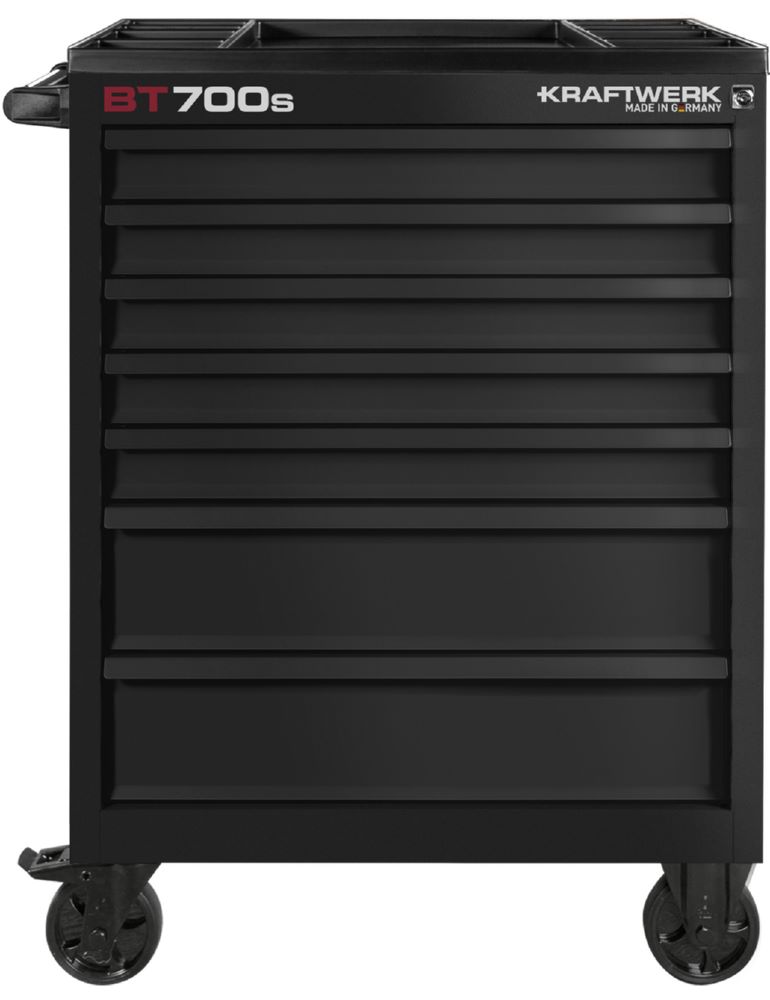 Produktbild Kraftwerk Werkstattwagen BT700s mit 7 Schubladen schwarz bild 2