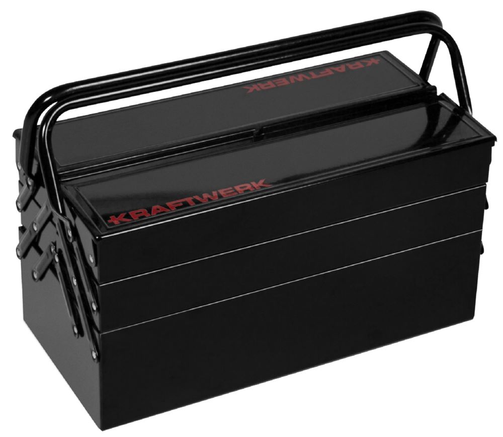 Produktbild KRAFTWERK Werkzeugkiste bestückt 1/4 Zoll und 1/2 Zoll 106 Teile bild 2
