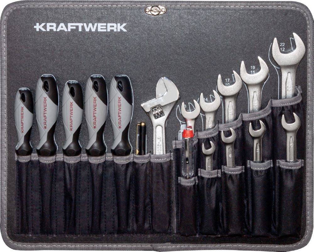 Produktbild Kraftwerk Werkzeugkoffer B147 3/8 Zoll 97 teilig ohne Powertool mit Bosch bild 4