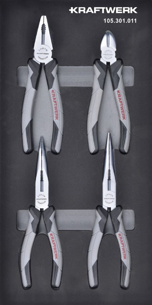 Produktbild Kraftwerk BESIC LINE Zangensatz 4 teilig