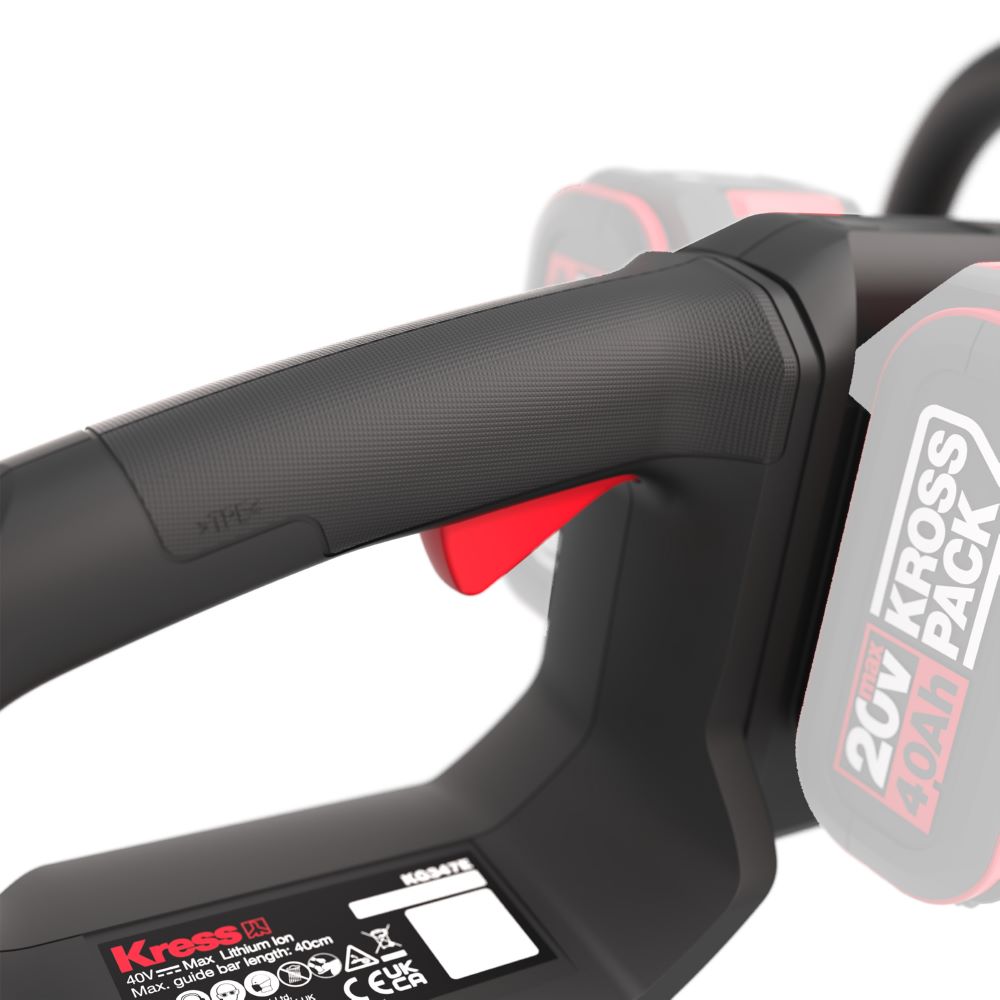 Produktbild  Akku-Kettensäge KG347E.9 40 V Schwertlänge 40 cm 18m/s 2 x 20 V  bild 4