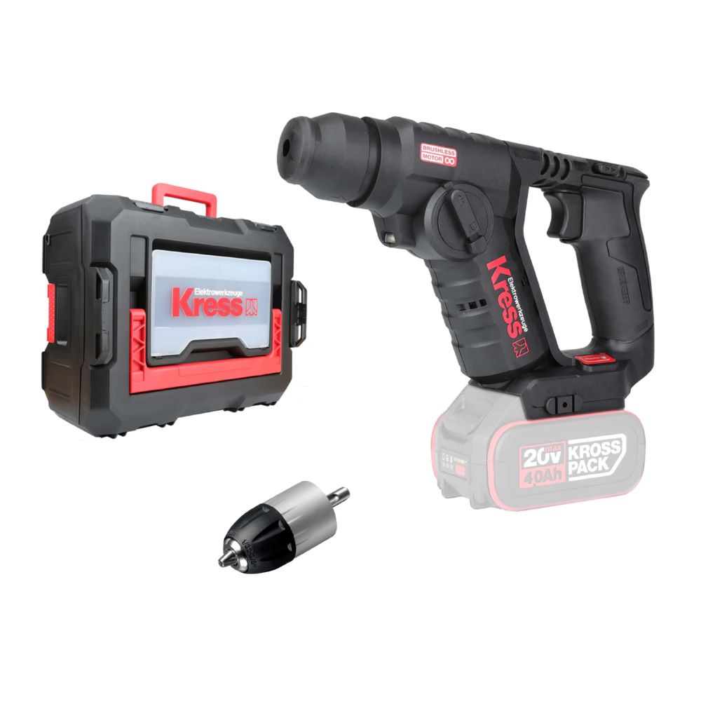 Produktbild Kress KUC50.91 20V Akku-Pneumatic-Bohrhammer 1.7J 20 mm SDSplus