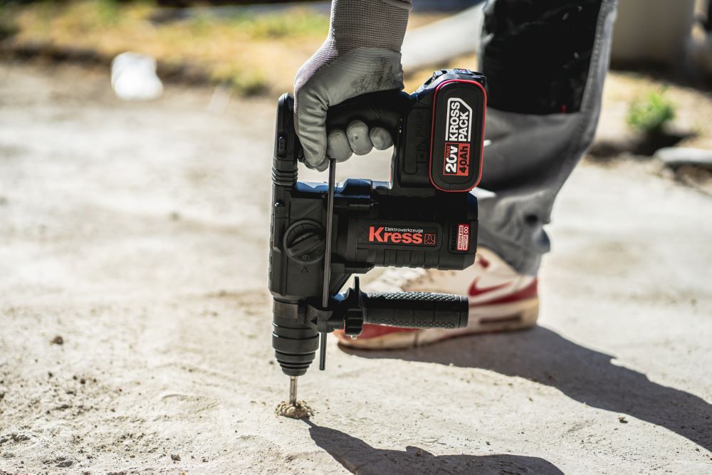 Produktbild Kress KUC61.91 20 V Akku-Pneumatic-Bohrhammer 2,2 kg 2,2 J 24 mm SDSplus bild 4