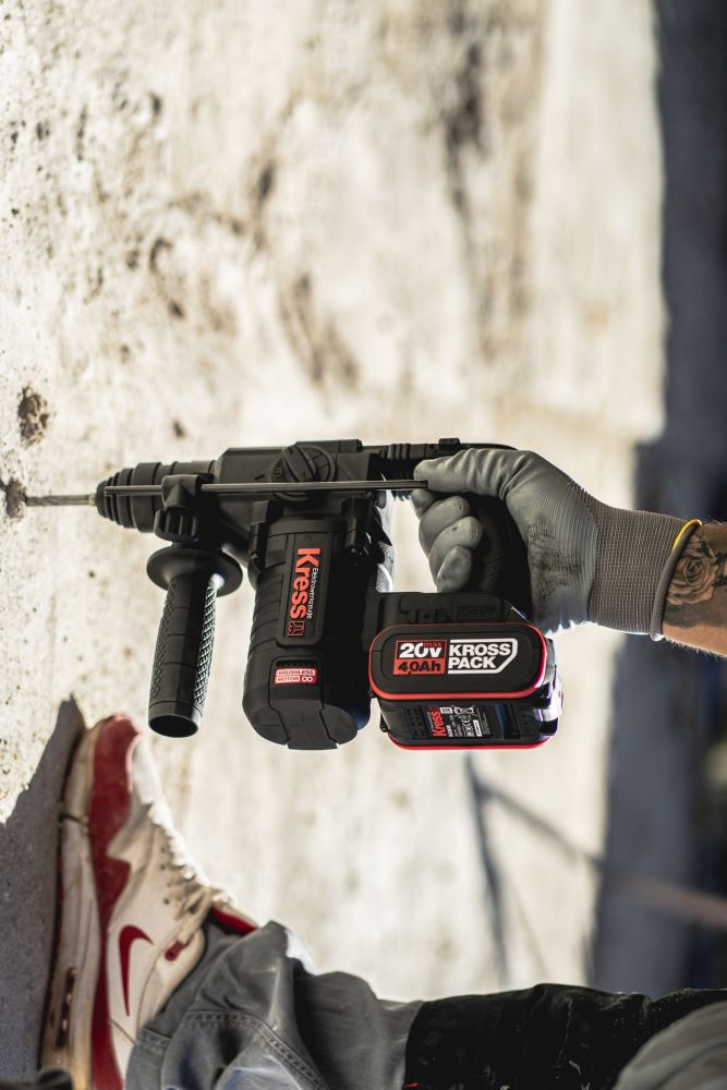 Produktbild Kress KUC61.91 20 V Akku-Pneumatic-Bohrhammer 2,2 kg 2,2 J 24 mm SDSplus bild 5