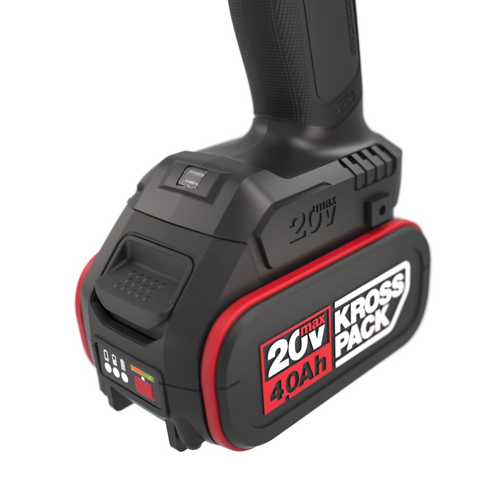 Produktbild KUA71 Akku Bohrschrauber 20 V 60 Nm 2 x 4.0 Ah Ladegerät 6A Stapelbox bild 7