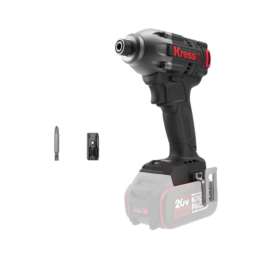 Produktbild KUB60.2 20 V Akkuschlagschrauber 230 Nm 2 x 4.0 Ah Ladegerät 6A 6 kant bild 2