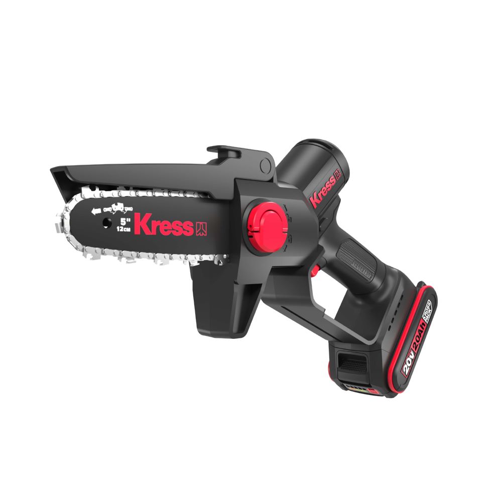 Produktbild KG343E.9 20V Mini-Akku-Einhand-Kettensäge Astsäge Schwertlänge 120 mm 10m/s bild 6