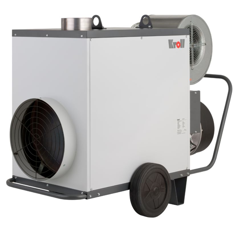 Produktbild Kroll Heizgeräte Mobiler Warmlufterzeuger mit Ölbrenner M100
