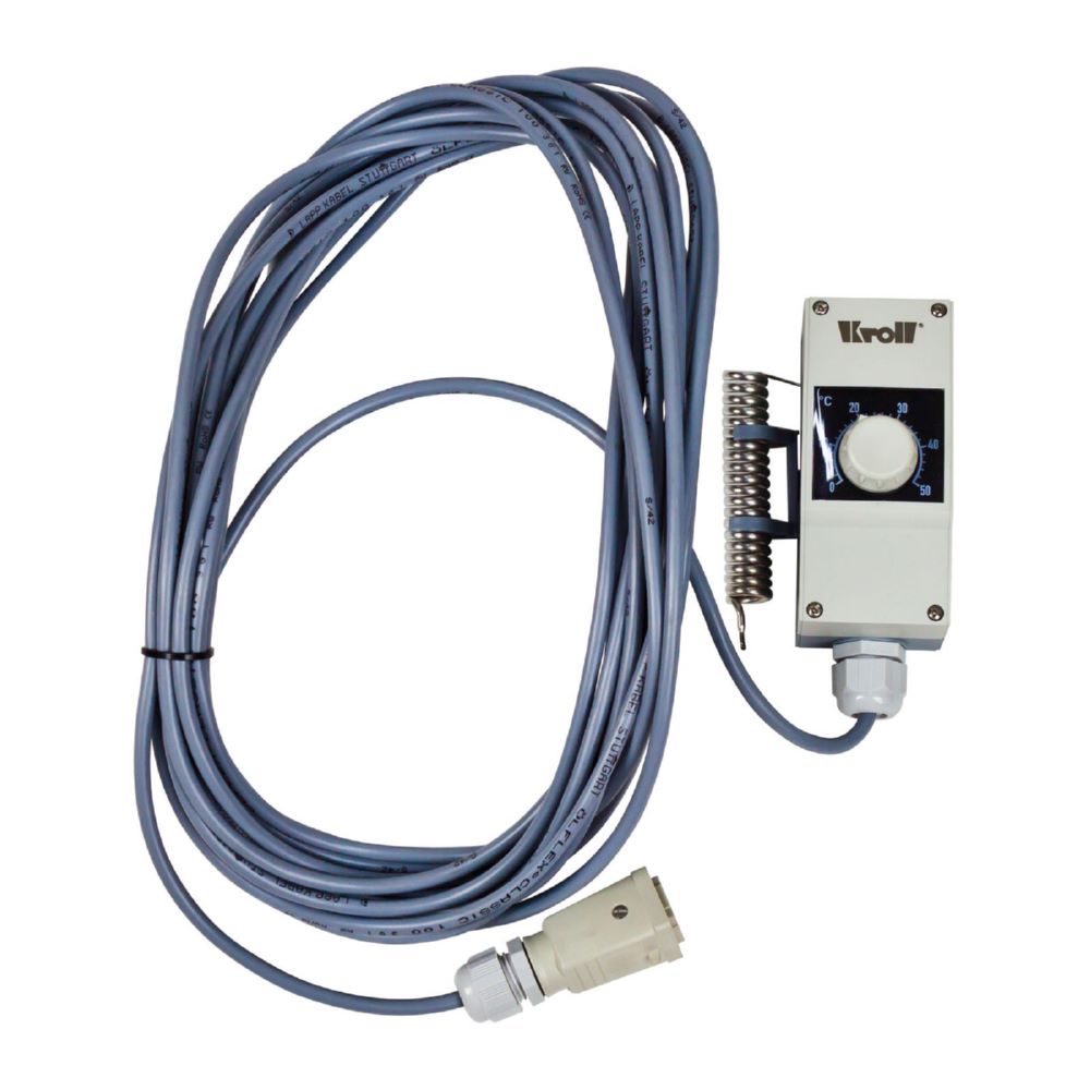 Produktbild Kroll Heizgeräte Raumthermostat IP54 10 m inklusive Stecker