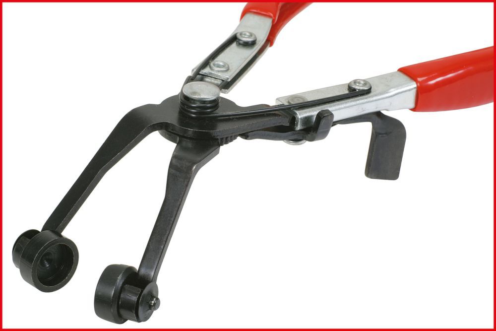 Produktbild KS TOOLS Schlauchschellenzange 220mm, abgewinkelt bild 3