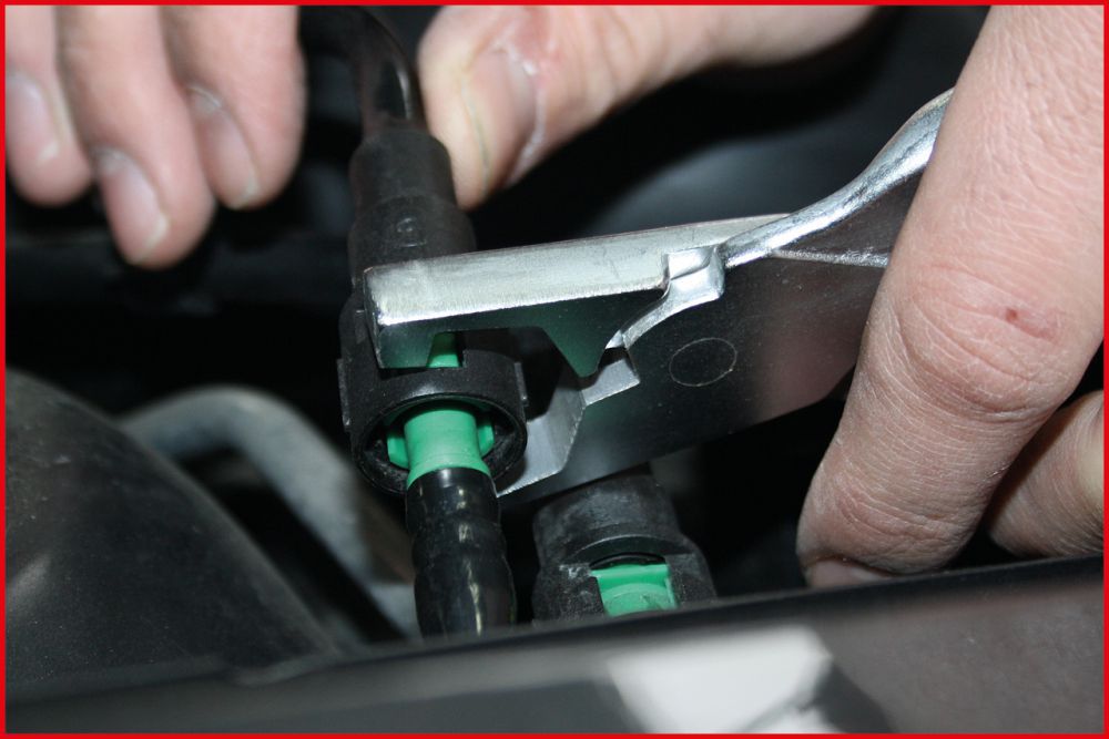 Produktbild KS TOOLS Kraftstoffleitungszange 160mm bild 3