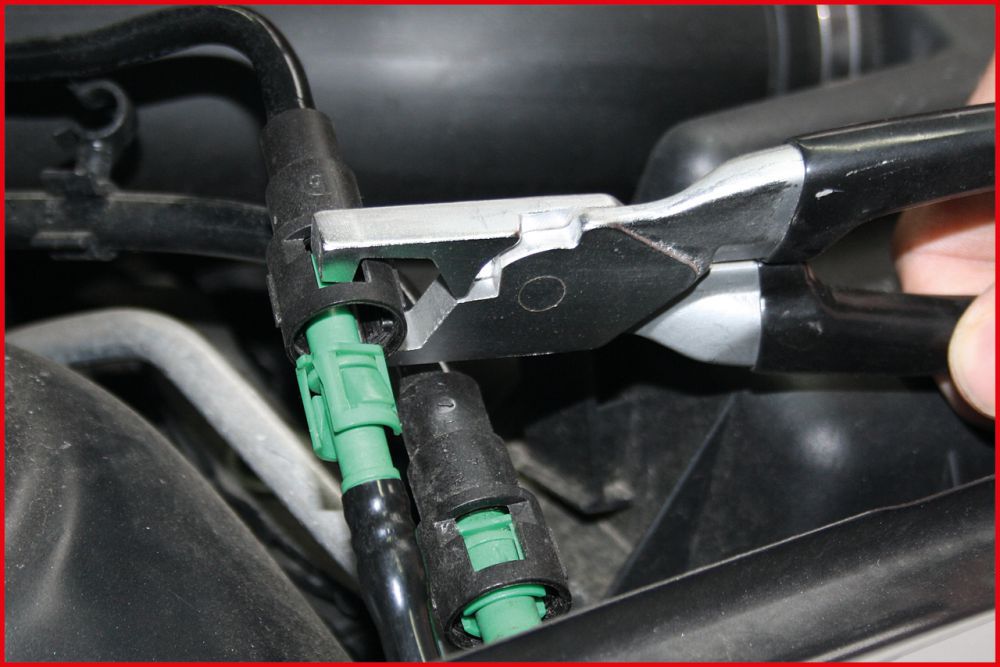 Produktbild KS TOOLS Kraftstoffleitungszange 160mm bild 4