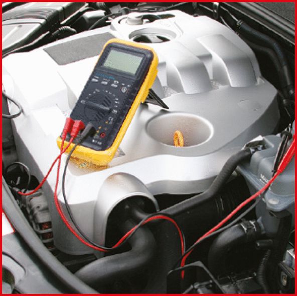 Produktbild KS Tools KFZ Multimeter mit Induktionspinzette bild 2