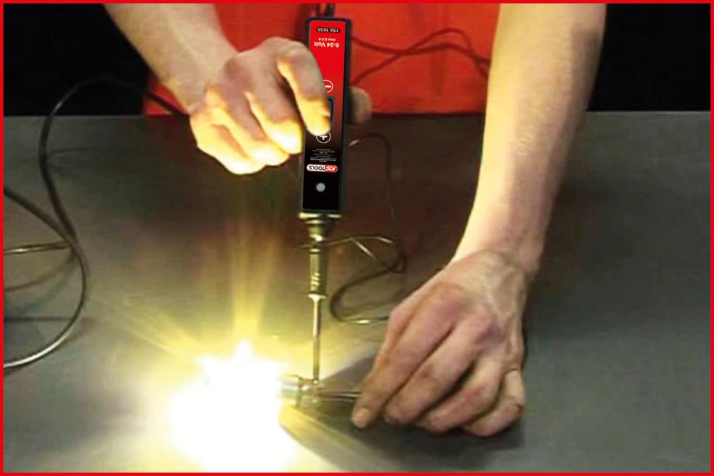 Produktbild KS Tools Funktionsprüflampe 6-24V DC mit 5 Meter Kabel bild 3