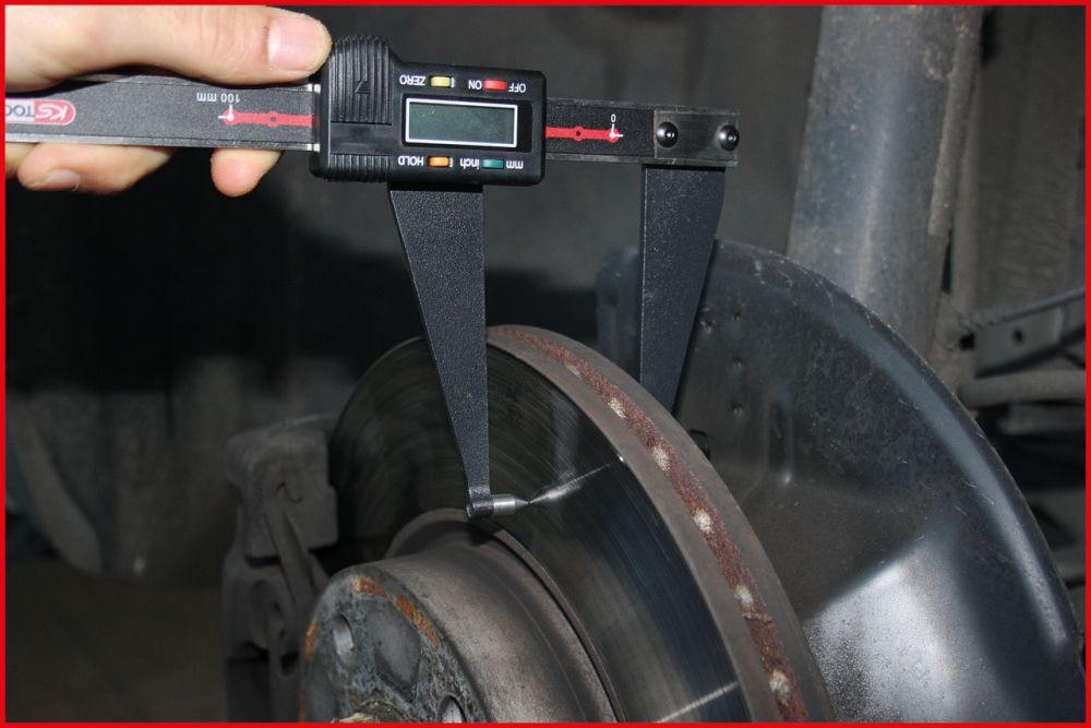 Produktbild KS Tools Digital-Bremsscheiben-Prüflehre LKW, 0-100mm bild 5