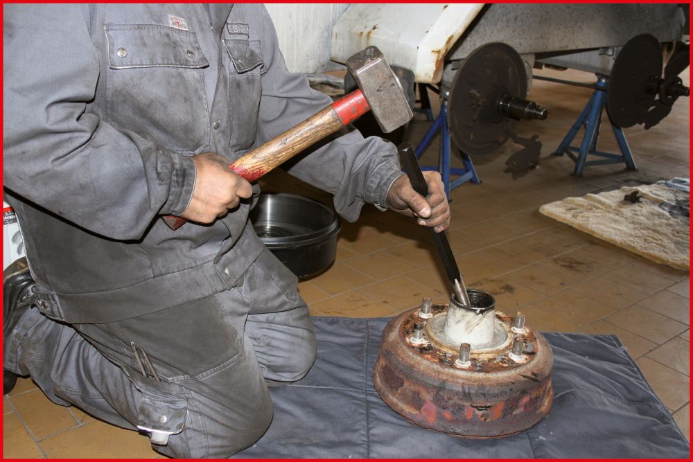 Produktbild KS Tools Durchtreibersatz für Nutzfahrzeuge 4 Teile bild 2