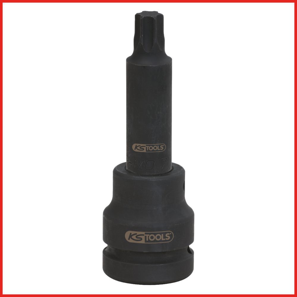 Produktbild KS Tools Kraft-Biteinsatz für Torx-E-Schrauben L=107mm, E22