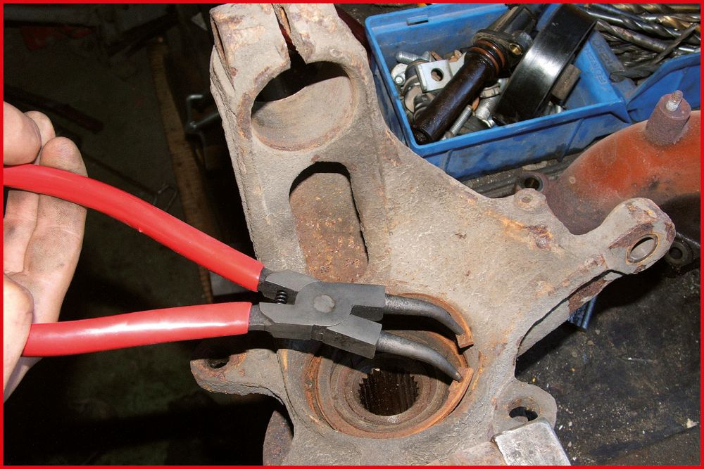 Produktbild KS Tools Radlager-Seegeringzange, abgewinkelt, 240mm bild 4