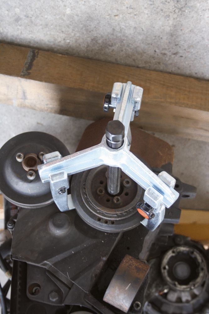 Produktbild KS Tools Schnellspann Universal Abzieher Satz 7 teilig 50-160mm bild 4