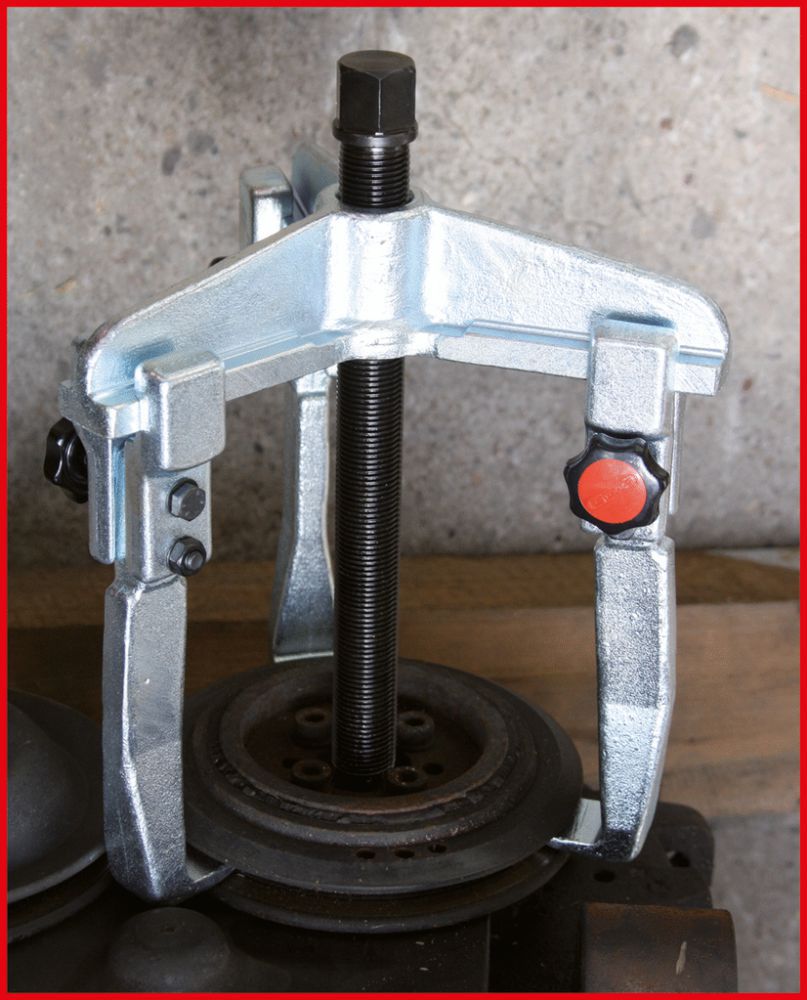 Produktbild KS Tools Schnellspann Universal Abzieher Satz 7 teilig 50-160mm bild 7