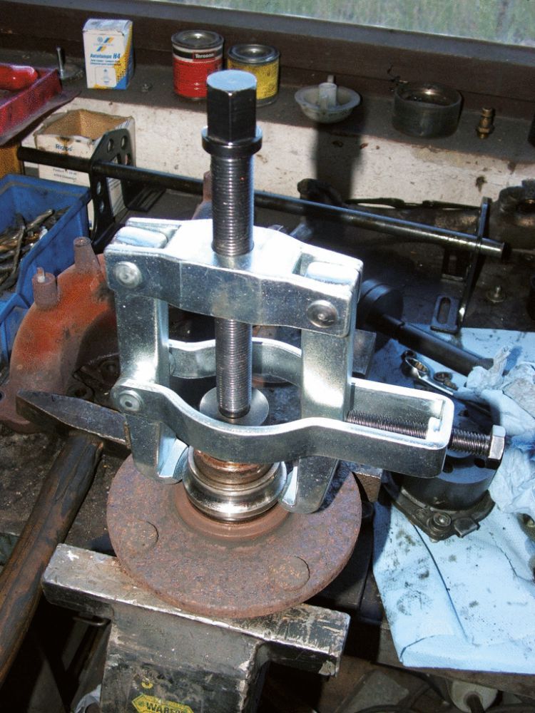 Produktbild KS Tools Universal-Lagerring-Abzieher 2-armig mit Spannbügel, 90mm bild 3